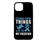 Custodia per iPhone 15 Plus Doing New Things Is My Passion Dive Funny Scuba Diving Diver