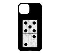 Custodia per iPhone 15 Plus Domino Halloween Costume Gruppo Coordinato Cinque-Due 5-2