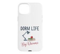 Custodia per iPhone 15 Plus Dorm Life Big Dreams Desk Lamp College Student Motivation