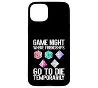 Custodia per iPhone 15 Plus Dove le amicizie muoiono temporaneamente Game Night