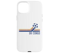 Custodia per iPhone 15 Plus DR Congo Soccer 2026 Tifosi Congolesi Retro Vintage