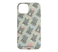 Custodia per iPhone 15 Plus DreamWorks Dragons Toothless Expression Paint Strokes