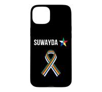 Custodia per iPhone 15 Plus Drusi, Siria, Libano, Suwayda, bandiera drusa, bandiera dei drusi