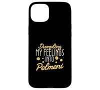 Custodia per iPhone 15 Plus Dumpling I miei sentimenti in Pelmeni Per Russo Dumpling Lover