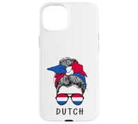 Custodia per iPhone 15 Plus Dutch Girl Dutch Heritage Netherlands Flag