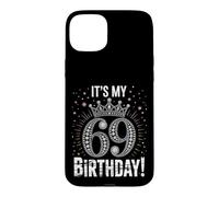 Custodia per iPhone 15 Plus È il mio 69° compleanno regali per uomini donne 69 anni