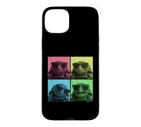 Custodia per iPhone 15 Plus Eastern Box Tartaruga Pop Art Divertente Turtle Lover Photo Booth