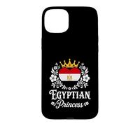 Custodia per iPhone 15 Plus Egyptian Princess Egypt Flag Proud Egyptian Girl