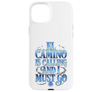 Custodia per iPhone 15 Plus El Camino chiama la citazione escursionistica con gradiente