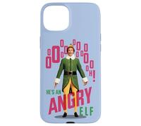 Custodia per iPhone 15 Plus Elf Movie He's an Angry Elf