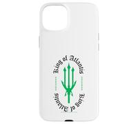 Custodia per iPhone 15 Plus Emblema Aquaman Logo Tridente Re di Atlantide