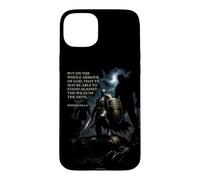 Custodia per iPhone 15 Plus Epic Bible Verse Christian Graphic - Put on The Armor of GOD