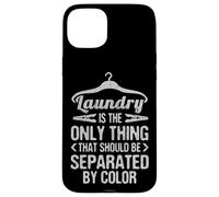 Custodia per iPhone 15 Plus Eracism Laundry Only Thing Separated By Color End Racism