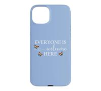 Custodia per iPhone 15 Plus Everyone is Welcome Here Pride Sign,LGBTQ Gay Lesbian LGBT