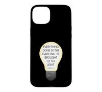 Custodia per iPhone 15 Plus Everything Done in the Dark Luke 8 17 Design ispiratore