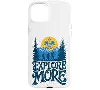 Custodia per iPhone 15 Plus Explore More! Hiking Scouts BSA Cub Scouting Outdoor