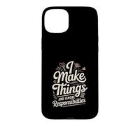 Custodia per iPhone 15 Plus Faccio cose e ignoro le responsabilità Crafting