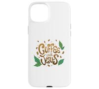 Custodia per iPhone 15 Plus Faithful Coffee Devotion with My Savior