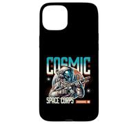 Custodia per iPhone 15 Plus Fantascienza Cosmic Space Corps Alien Warrior Battalion