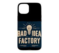 Custodia per iPhone 15 Plus Fantastica fabbrica di cattive idee per ragazzi e ragazze