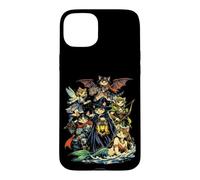 Custodia per iPhone 15 Plus Fantasy Cats Wizards Fairy Medieval RPG Gamer Cat Amante