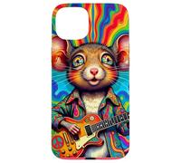 Custodia per iPhone 15 Plus Far Out Mouse 60s chitarrista