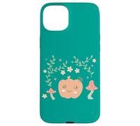 Custodia per iPhone 15 Plus Farmcore Mushroom Cute Pastel Pumpkin Cottagecore Aesthetic