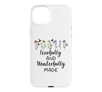 Custodia per iPhone 15 Plus Fearfully & Wonderfully Made Sign Bible Verse Psalm 139:14