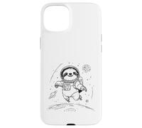Custodia per iPhone 15 Plus Felice Bradipo Astronauta Space Explorer Cosmic Journey
