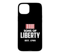 Custodia per iPhone 15 Plus Figli della Libertà Boston Massachusetts