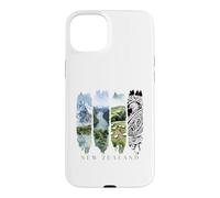 Custodia per iPhone 15 Plus Fiordi, pecore e cultura maori - Vacanze Nuova Zelanda