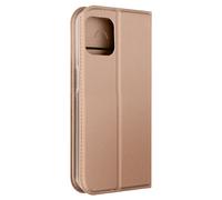 Custodia per iPhone 15 Plus Flip Porta-carta Supporto Video Dux Ducis Rosa - Nouvo