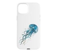 Custodia per iPhone 15 Plus Flusso delle meduse dell'oceano