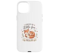 Custodia per iPhone 15 Plus Forever My Little Foxes - Papà & Me Cute Wildlife