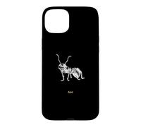 Custodia per iPhone 15 Plus Formica - Legno Rosso - Insetto