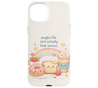 Custodia per iPhone 15 Plus Forse la vita non è davvero così serio kawaii