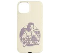 Custodia per iPhone 15 Plus Foto di Juan Gabriel Distressed Circle