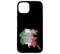Custodia per iPhone 15 Plus Friuli Venezia Giulia Italia Retro Regione Mappa Vintage