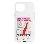 Custodia per iPhone 15 Plus Fuga dalla prigione di New York Manhattan 1997 Retro