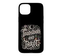 Custodia per iPhone 15 Plus Funghi velenosi e tarocchi strega Halloween Occulto Goth Design