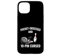 Custodia per iPhone 15 Plus Funny Bowling Pocket Obsessed 10 Pin Cursed Bowler