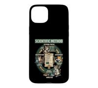 Custodia per iPhone 15 Plus Funny Cat Scientific Method Physics Teacher Science