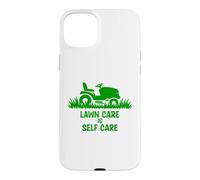 Custodia per iPhone 15 Plus Funny Lawn Care is Self Care Lawnmower Humor