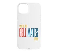 Custodia per iPhone 15 Plus Funny Microbiology Pun Siamo tutti compagni di cellule qui