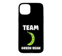 Custodia per iPhone 15 Plus Funny minimalist vegetable Simple team Green bean