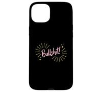 Custodia per iPhone 15 Plus Funny Sarcastic Adult Joke Womens Cute Pink Bullshit