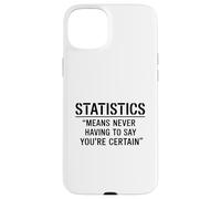 Custodia per iPhone 15 Plus Funny Statistics Definition for Statisticians Data Analysts