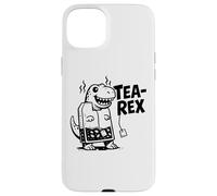 Custodia per iPhone 15 Plus Funny Tea Sarcastic Dinosaurs Tea - Dino T-Rex-Dino Tea