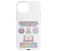 Custodia per iPhone 15 Plus Funny Teacher Nothing Beat Book Rock Paper Scissors