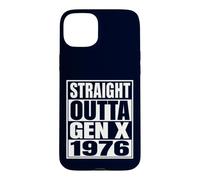 Custodia per iPhone 15 Plus Gen X 1976 Retro Vintage Divertente Generazione X Compleanno